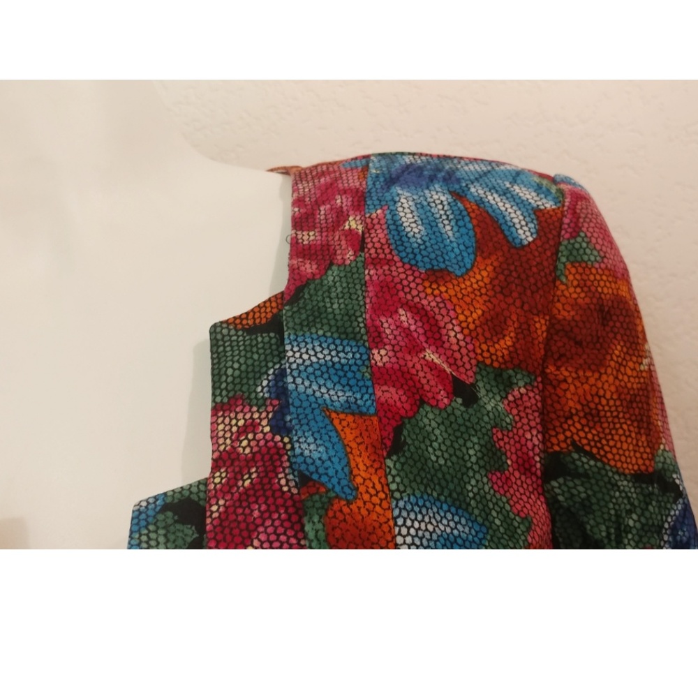 Raul Blanco vintage 100% silk dress jacket size1 4 - Picture 4 of 6